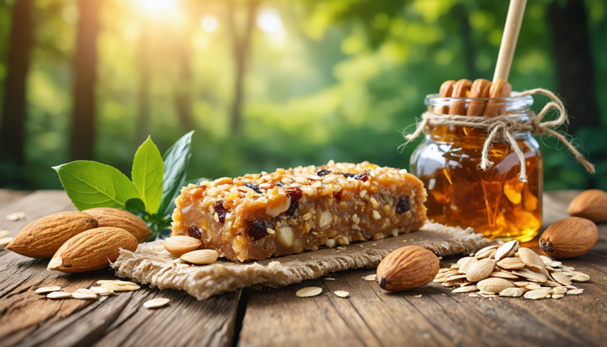 découvrez la barre protéinée énergie, le snack naturel idéal pour augmenter vos performances sportives et rester plein d'énergie toute la journée.
