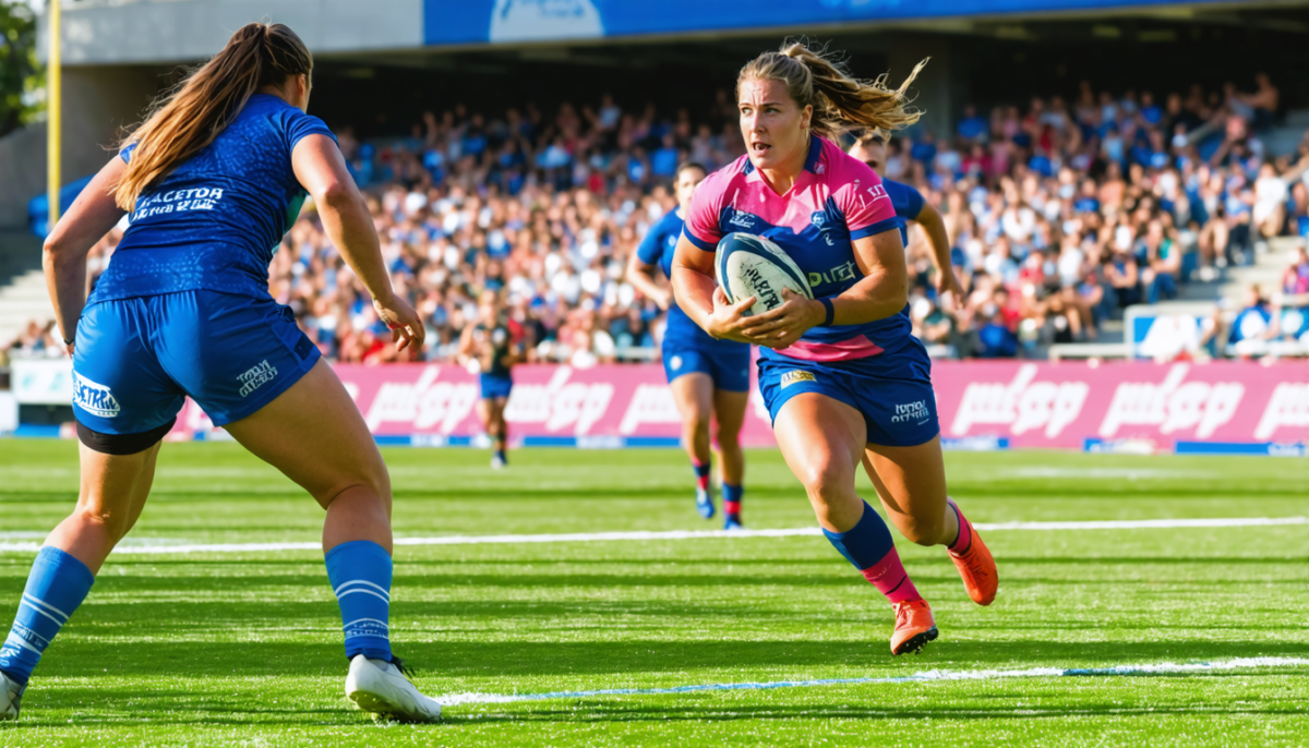 découvrez l'essor spectaculaire du rugby féminin professionnel, une discipline en pleine expansion qui gagne en popularité et transforme le paysage sportif.