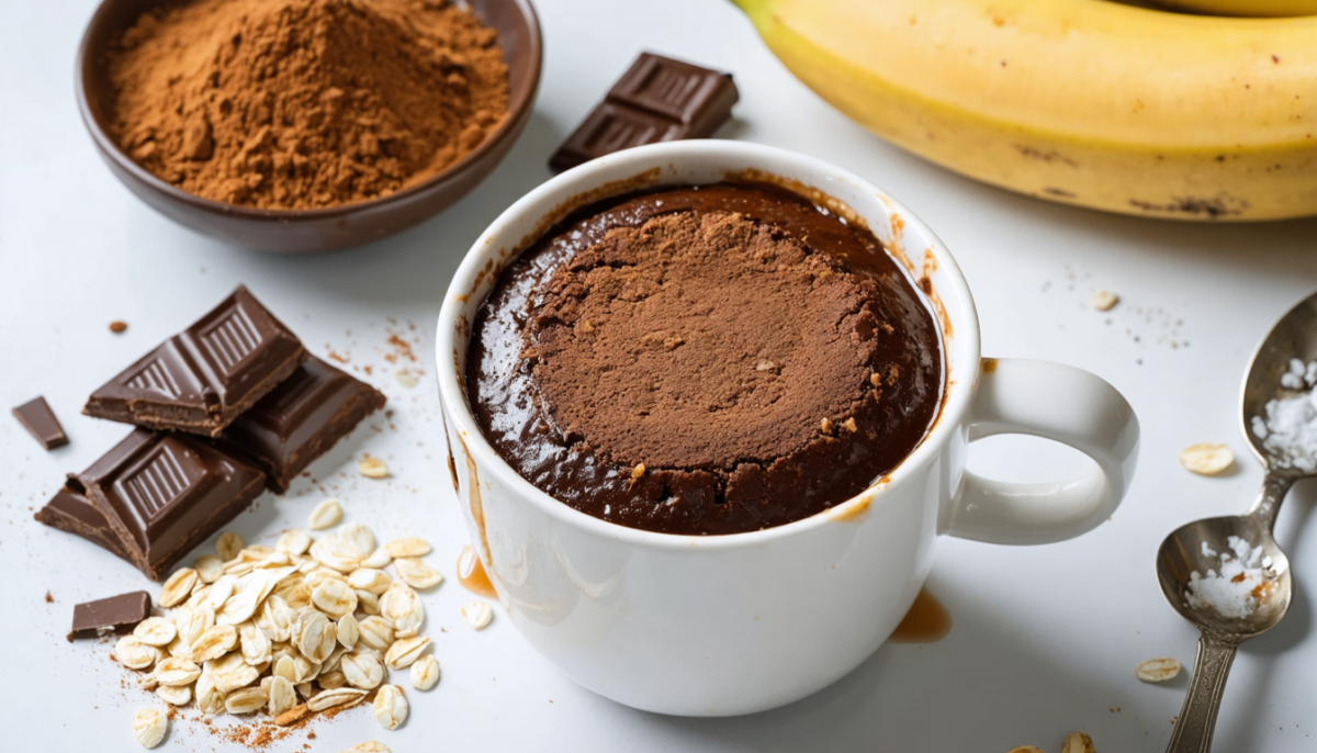 découvrez notre recette express et légère de mug cake chocolat healthy, parfaite pour un goûter gourmand et équilibré en toute simplicité.