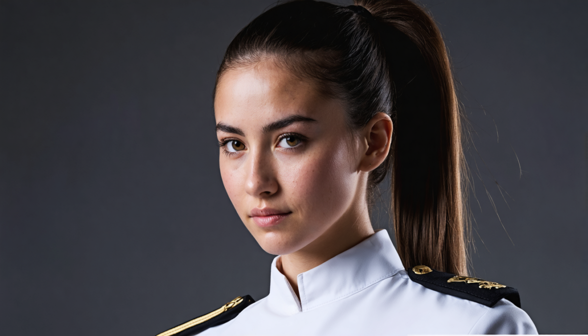 découvrez comment affirmer votre puissance et votre leadership avec un style unique mêlant queue de cheval élégante et brassard de capitaine.