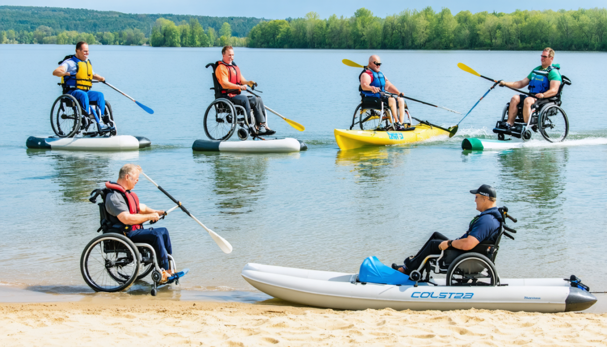 explorez six activités nautiques adaptées aux personnes en fauteuil roulant, alliant sport, plaisir et accessibilité pour tous les passionnés de sensations aquatiques.