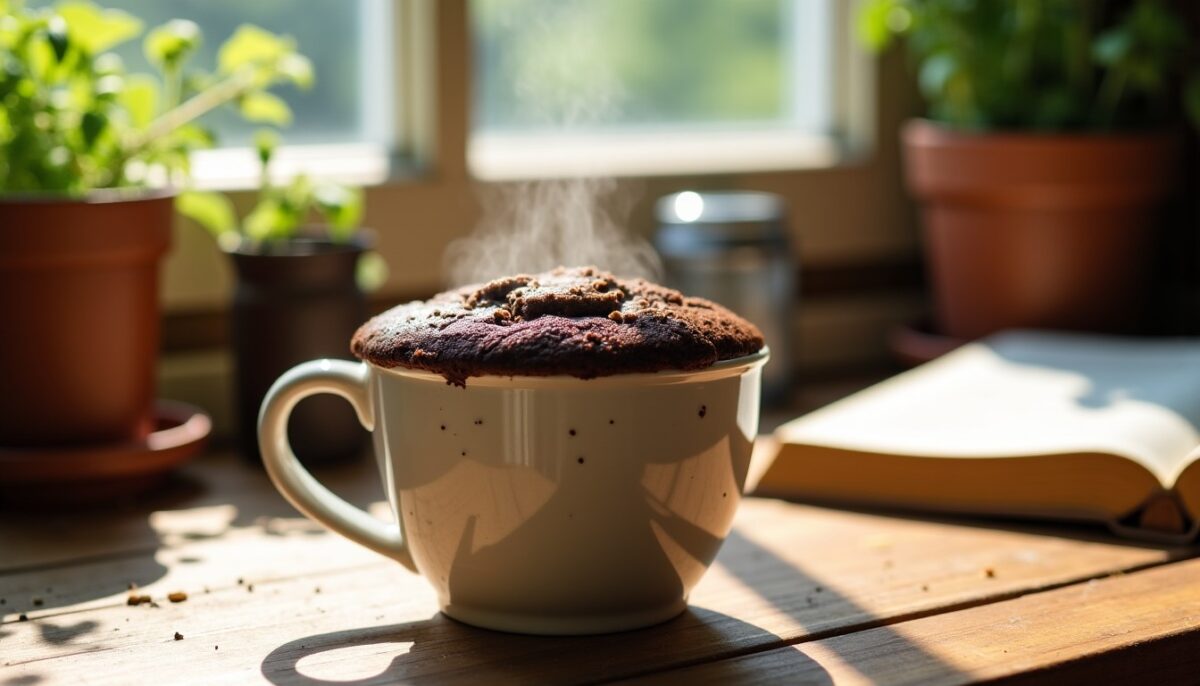 Mug Cake Chocolat Healthy : La Recette Express et Légère pour un Gouter Gourmand